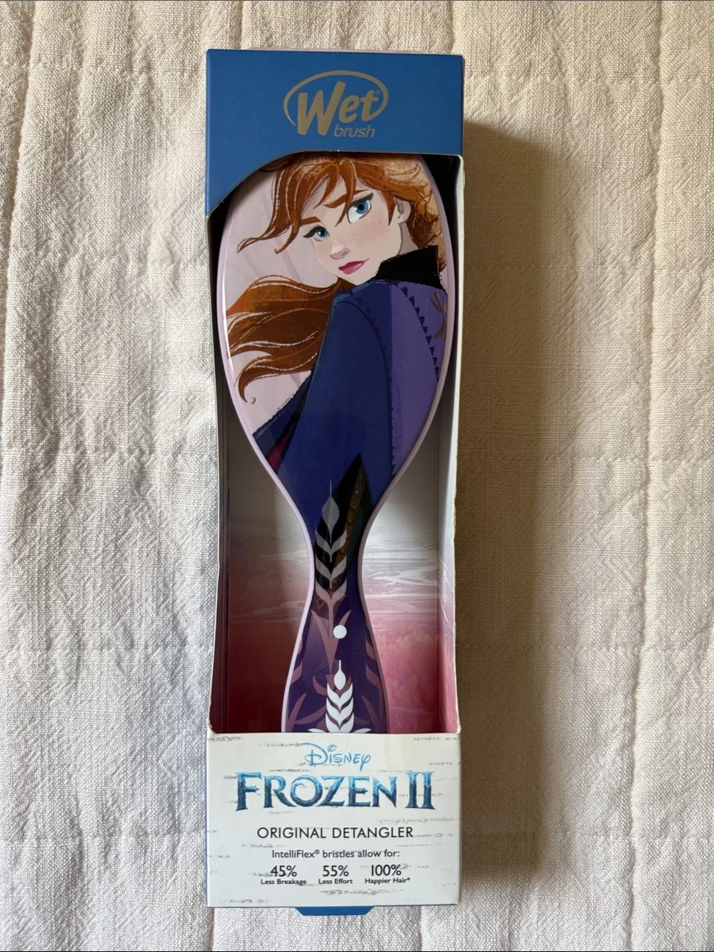Wet Brush Disney Frozen II Anna Purple Detangler Hair Brush